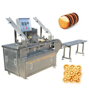 Tự Động Công Nghiệp Bánh Quy Và Cookie Làm Máy Bánh Sandwich Cookie Depositor Máy Chế Biến Để Bán