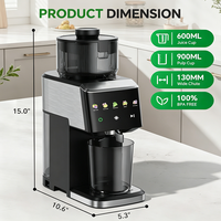 Extracteur de jus lent à froid multifonctionnel électrique domestique de haute qualité pour fruits et légumes, robuste