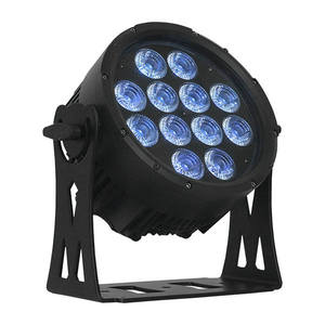 Ip65 Ngoài Trời Ánh Sáng Sân Khấu <span class=keywords><strong>Led</strong></span> Phẳng Par Có Thể <span class=keywords><strong>12X15W</strong></span> Par Ánh Sáng Rgbwa UV 6in1 <span class=keywords><strong>LED</strong></span> Par Ánh Sáng - Product Image 2