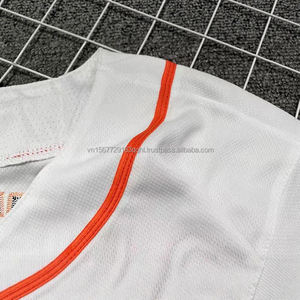 Camiseta de Béisbol con Logotipo Personalizado, Bordado Artesanal, Moda, Manga Corta, Transpirable, 100% Poliéster, Anti-UV, Secado Rápido, Estilo Neutral - Product Image 3