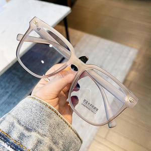 Nuevas gafas con montura cuadrada anti luz azul para mujer, montura grande TR90, lentes con protección UV, para miopía. - Product Image 1