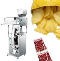 Remplisseuse automatique multifonctionnelle de poudre d'emballage de chips de pommes de terre Popcorn Machines d'emballage de granules de céréales alimentaires