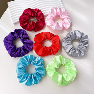 Led tó<span class=keywords><strong>c</strong></span> phụ kiện đàn hồi tó<span class=keywords><strong>c</strong></span> scrunchie quan hệ màu rắn ánh sáng lên scrunchie cho phụ nữ <span class=keywords><strong>c</strong></span>ô gái sinh nhật Rave Lễ Hội Đảng - Product Image 6