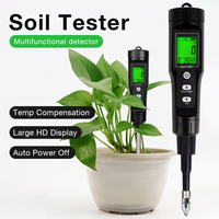 Testeur de sol sans fil 8 en 1, analyseur de nutriments NPK pour jardin et ferme, portable, sans batterie, manuel