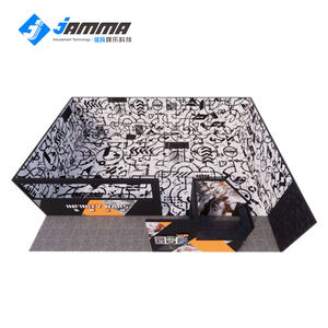 Machine de jeu VR Simulateur de tir Arène de <span class=keywords><strong>réalité</strong></span> <span class=keywords><strong>virtuelle</strong></span> 4 personnes Plate-forme de combat multijoueur 7D VR <span class=keywords><strong>Laser</strong></span> Tagr Simulateur de mouvement - Product Image 5