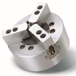 Mandrin hydraulique à trois griffes Chandox CL-12A8 pour tour CNC, maintien de haute précision à grande vitesse - Product Image 2