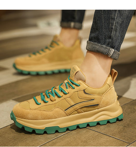 Zapatillas Deportivas Retro para Hombre, Transpirables, Diseño Casual para Primavera, Verano y Otoño, con Puntera Gruesa y Suave, Malla, Goma y Plantilla de PU - Product Image 1