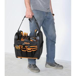 BETA - 021040000 Cesta de herramientas vacía hecha de tejido técnico-EAN 8014230734200 FUNDAS Y CHALECOS DE HERRAMIENTAS - Product Image 3