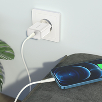 Chargeur rapide BOROFONE BA57A Easy Speed à port unique PD20W (UE)