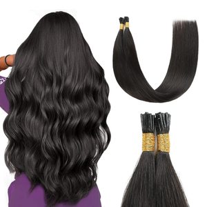 Extensions de <span class=keywords><strong>cheveux</strong></span> humains I Tip, kératine, vraies extensions de <span class=keywords><strong>cheveux</strong></span> humains pour femmes, coiffage, teinture, lissage, fusion à froid, <span class=keywords><strong>cheveux</strong></span> brésiliens - Product Image 6