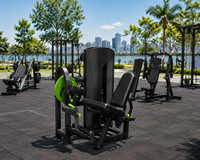 Machine à flexions assises SK Hamstrings avec coussin réglable, cadre en acier robuste, équipement de musculation professionnel pour salle de sport
