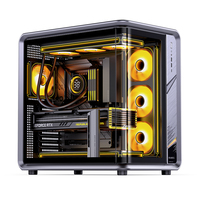 Nuevo Gabinete de Escritorio Jonsbo BO400CG, Gabinete de Aluminio para PC ATX, Gabinete de PC con Vidrio Templado, Gabinete para Juegos de PC