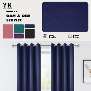 Tende Oscuranti Blu Navy Personalizzate di Varie Dimensioni, Tende Termiche di Lusso per Finestre di <span class=keywords><strong>Casa</strong></span> e Soggiorno - Product Image 1