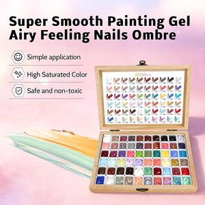 Palette de <span class=keywords><strong>gel</strong></span> de peinture crème solide 100 couleurs, <span class=keywords><strong>gel</strong></span> UV LED à haute pigmentation, longue tenue, pour salon et manucure DIY - Product Image 3