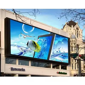 Factory Full Color Easy Maintenance Fixed Advertising Video Wall P6 Outdoor LED Display Screen