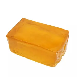 Gele Transparante Blokvorm Smeltlijmprijs Voor Etiket
