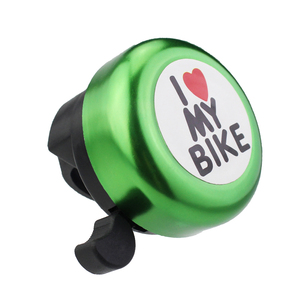 Campanello Colorato Stampato 'I Love <span class=keywords><strong>My</strong></span> <span class=keywords><strong>Bike</strong></span>' per Mountain <span class=keywords><strong>Bike</strong></span> MTB in Lega di Alluminio 54mm - Product Image 5