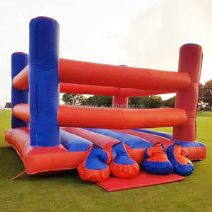 Cordes de ring de boxe au sol à vendre Kit de ring de boxe extérieur <span class=keywords><strong>gonflable</strong></span> de ring de boxe portable - Product Image 1