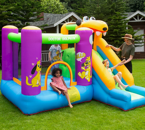 Château gonflable commercial en PVC pour parcs d'attractions et <span class=keywords><strong>location</strong></span> d'événements - Product Image 3