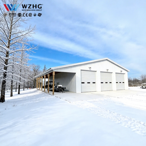Bâtiment préfabriqué industriel commercial 100x200 en acier avec design industriel pour l'agriculture à grande échelle - Product Image 1