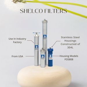 EE. UU. Fabricado SHELCO FOS808 Sistemas industriales de procesamiento de líquidos Suministros de filtro Bomba de núcleo de acero inoxidable 304L con carcasa de filtro - Product Image 6