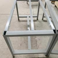 Base de table portable en acier au carbone sur mesure, fabrication de tôles, idéale pour le bureau et le télétravail