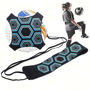 Ceinture d'entraînement de football professionnelle – Entraîneur de crochet et de coup de pied réglable pour la pratique du football, conception pliable et durable pour les exercices de contrôle du ballon - Product Image 1