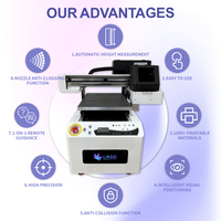 Impresora de Inyección de Tinta UV de Cama Plana PB-4050 con Cabezales de Impresión XP600/I3200/TX800, Impresión Automática y Baja Taxación