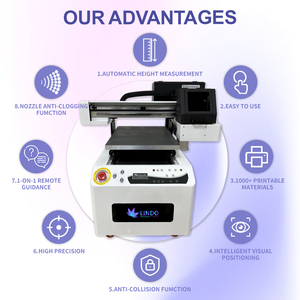 Impresora de Inyección de Tinta UV de Cama Plana PB-4050 con Cabezales de Impresión XP600/I3200/TX800, Impresión Automática y Baja Taxación - Product Image 2
