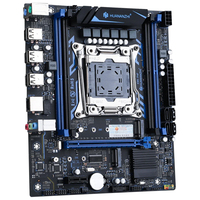 HUANANZHI X99 P4F LGA 2011-3 Motherboard Intel H55 mendukung E5 V3 V4 semua seri DDR4 REC memori NON-ECC NVME untuk Desktop