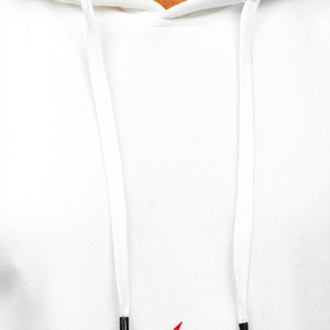 <b>Men's</b> <b>White</b> Hoodie Solid Regular Fit Casual <b>Sweatshirt</b> Sublimation Transfer Print Knitted 100% Cotton Breathable Lined Winter - Product Image 3