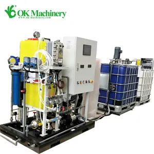 Otomatik araçlar egzoz sıvı Adblue Def üretim hattı üre Adblue yapma makinesi üretim hattı