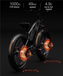 Xe Đạp Điện 2022 W Giá Khuyến Mãi Lốp Béo 26 Inch Pin Lithium 17,5ah Xe Đạp Địa Hình Thành Phố Ebike Giá Khuyến Mãi 2000 - Product Image 2