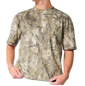 Men's Winter <b>Canvas</b> Tactical Hunting Shirt Breathable Quick-Drying <b>Long</b> Sleeve Crew Neck T-Shirt - Product Image 1