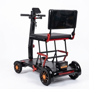 <span class=keywords><strong>Scooter</strong></span> de Movilidad Compacto y Ligero de Fibra de Carbono, Fácil de Plegar, con Motor sin Escobillas de 250W, Portátil para Viajes, de 4 Ruedas, para Personas con Discapacidad - Product Image 6
