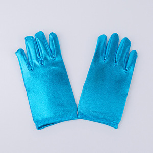 Gants courts pour enfants, accessoires de costume de scène, de fête, d'opéra, de danse, à doigts entiers, à la mode - Product Image 4