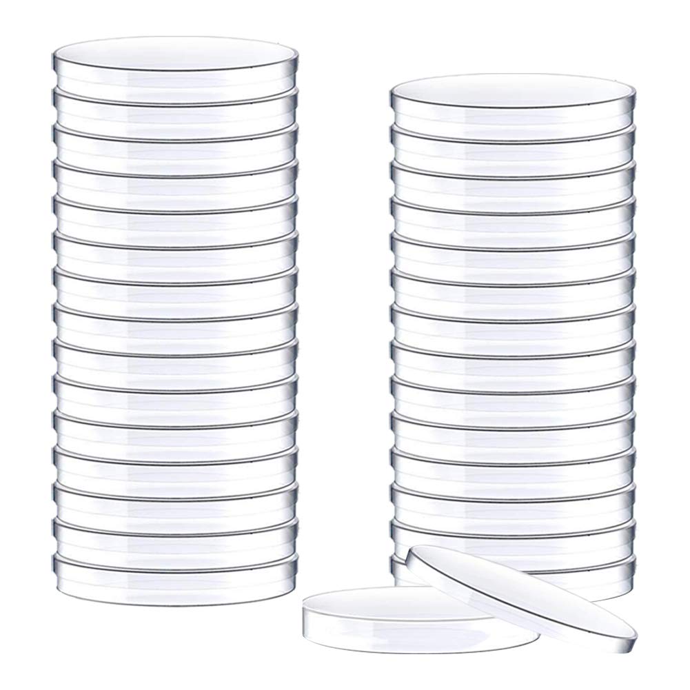 Laboratory 35mm 60mm 75mm 90mm 130mm Different Size Lab Plastic Petri Dish