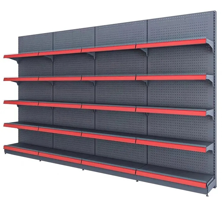 Custom supermarket display shelves for shops retail display supermarket gondola shelf for retail store
