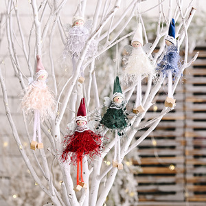 Nuovo creativo piccolo angelo pendente bambola decorazione di natale oggetto <span class=keywords><strong>per</strong></span> appendere alberi o palle - Product Image 2
