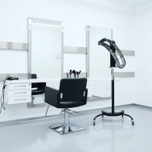 Processeur capillaire infrarouge à lumière LED chauffante, rotation à 360 degrés, support mural, luxe, haute qualité, pour salon, en ABS - Product Image 1
