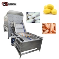 Máquina Peladora de Patatas Comercial, Máquina Industrial para Pelar Patatas, Equipo para Quitar la Piel de las Patatas, Máquina Peladora de Patatas Eléctrica