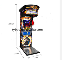Machine de test de puissance de poinçon de boxe électronique machine de jeu d'arcade de boxe à pièces Machine de jeu de boxe