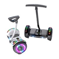 Bestseller Smart Selbstbalancierender LED-Licht-Elektroroller 10 Zoll Segway Hoverboard Mit Kabellosem Bluetooth-Lautsprecher