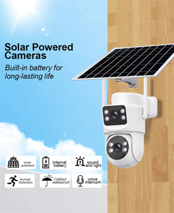 Night Vision Full Color CCTV Network Smart Home <strong>Security</strong> Outdoor PTZ Waterproof Eseecloud Dual Lens Wifi /4G <strong>Solar</strong> IP <strong>Camera</strong> - Product Image 2