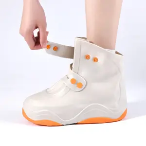 Factory Sell Outdoor Travel Wear waterproof ankle boot TPE rain shoes cover for kids