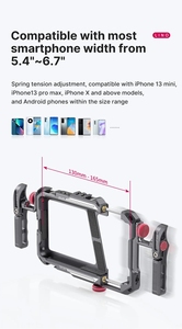 <span class=keywords><strong>Stabilisateur</strong></span> de smartphone <span class=keywords><strong>Ulanzi</strong></span> Lino avec axe de rotation à 360 degrés, trépied en alliage d'aluminium pour vlog personnel et diffusion en direct - Product Image 5