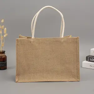 Reasonable Prices real Jute Bags with Customized Design Printed, Burlap Laminated Jute Bags By Wholesale Suppliers/