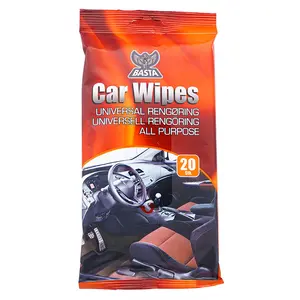 Lookon Wholesale Cleaning Auto Car Leather Wet Wipes