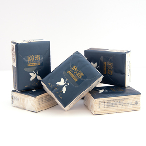 Pañuelos Faciales <span class=keywords><strong>OULU</strong></span> de Papel de 3 Capas, 10 Hojas, Paquete de Bolsillo Portátil de Bambú - Product Image 3