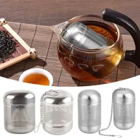 Passoire à thé en acier inoxydable infuseur à thé feuilles de thé épices assaisonnement boule passoire théière maille fine café filtre thé